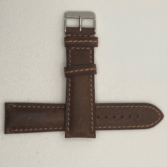Leather Watch Strap Band 22 mm - Picture 5 of 7